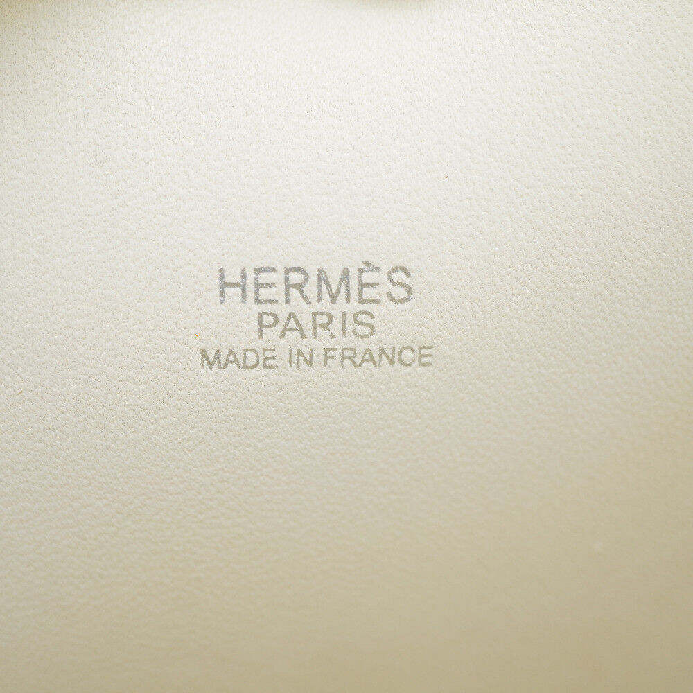 AUTHENTIC HERMES Bolide 31 Hand Bag White Toile H… - image 9