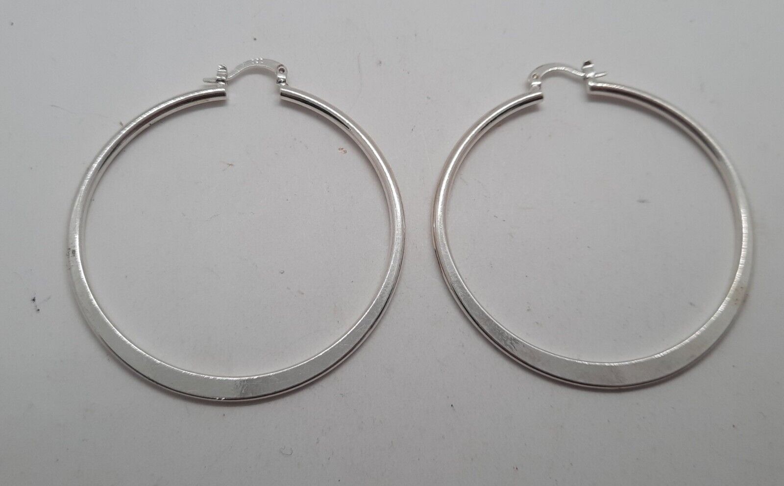 925 Sterling Silver Hoop Earrings - image 10