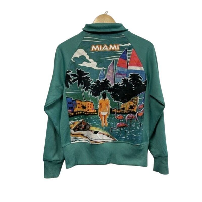 Adidas Originals Miami city scene track jacket te… - image 3