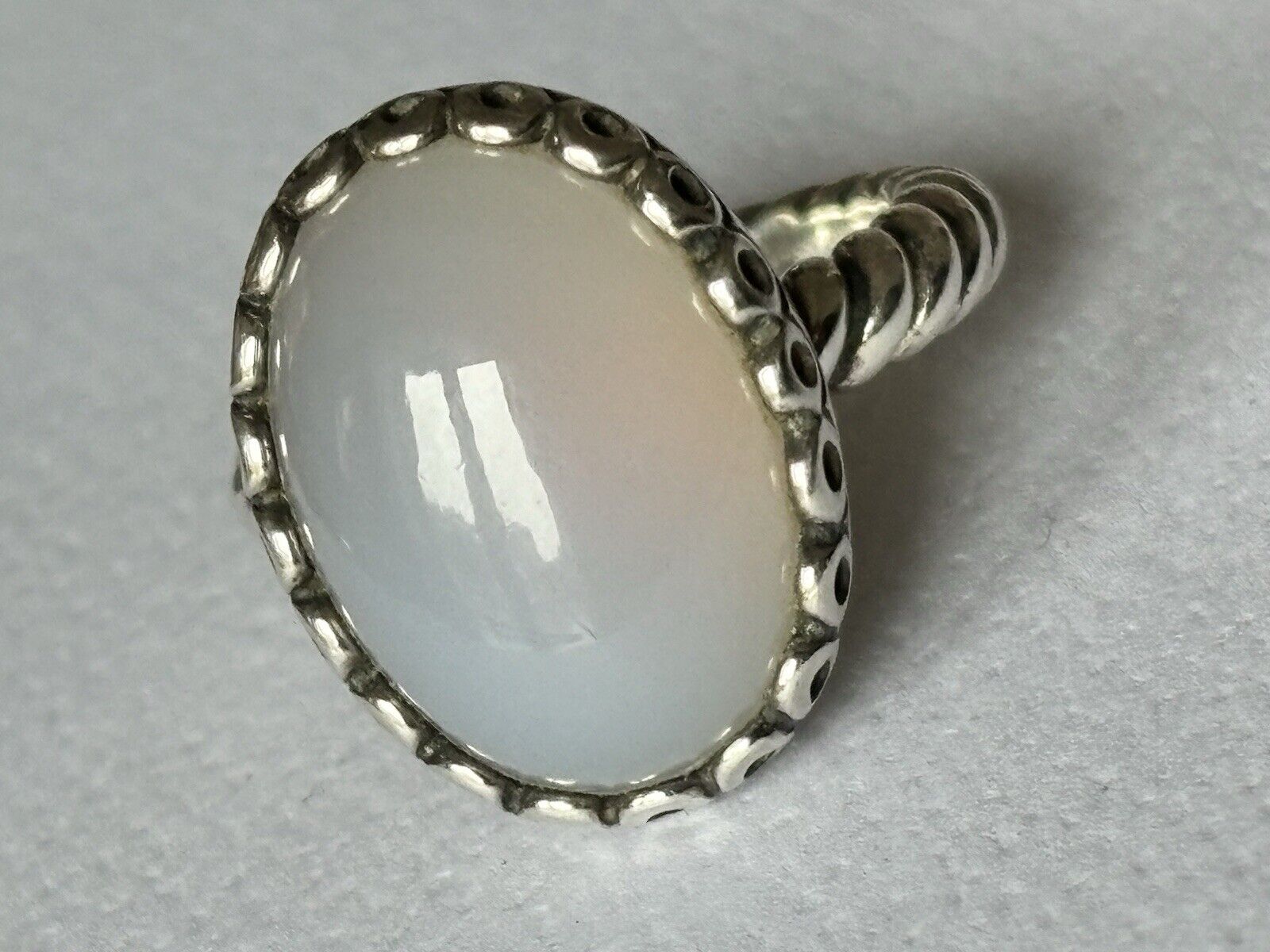 Genuine Beautiful My Friend Chalcedony Ring By Pa… - image 14