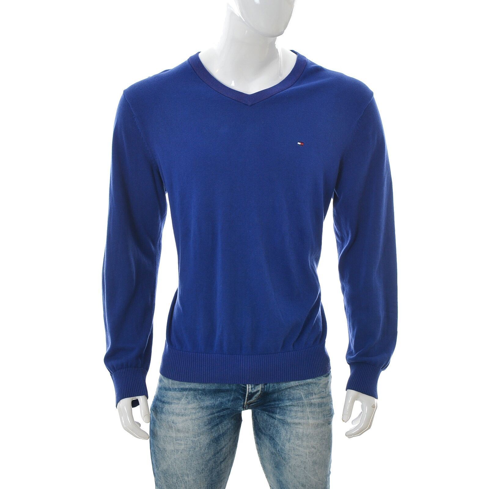 Tommy Hilfiger Men's V-Neck Pullover Long Sleeve … - image 2