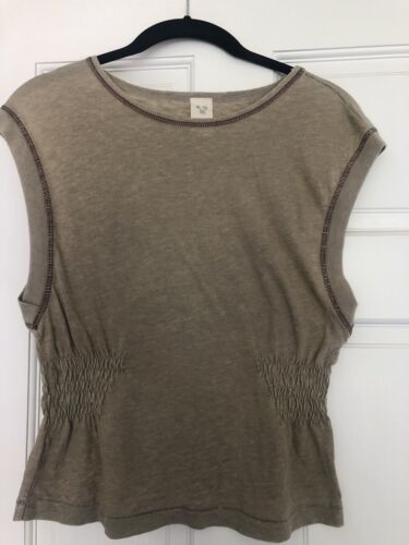 Free People WE THE FREE smocked sides Tank Top XS 