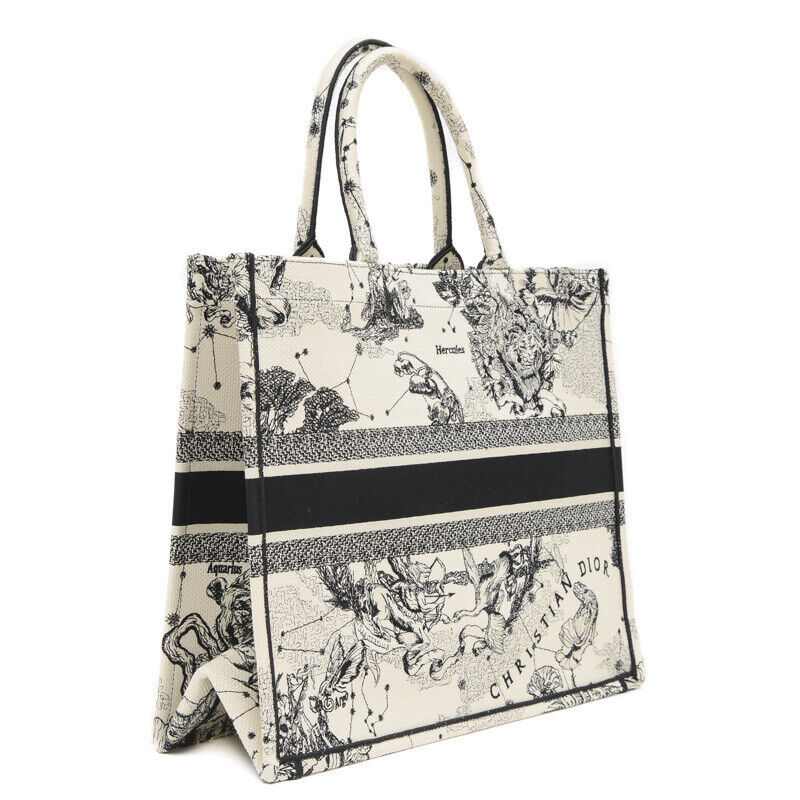 Dior Book Tote Bag Large Toile de Jouy Zodiac Emb… - image 2