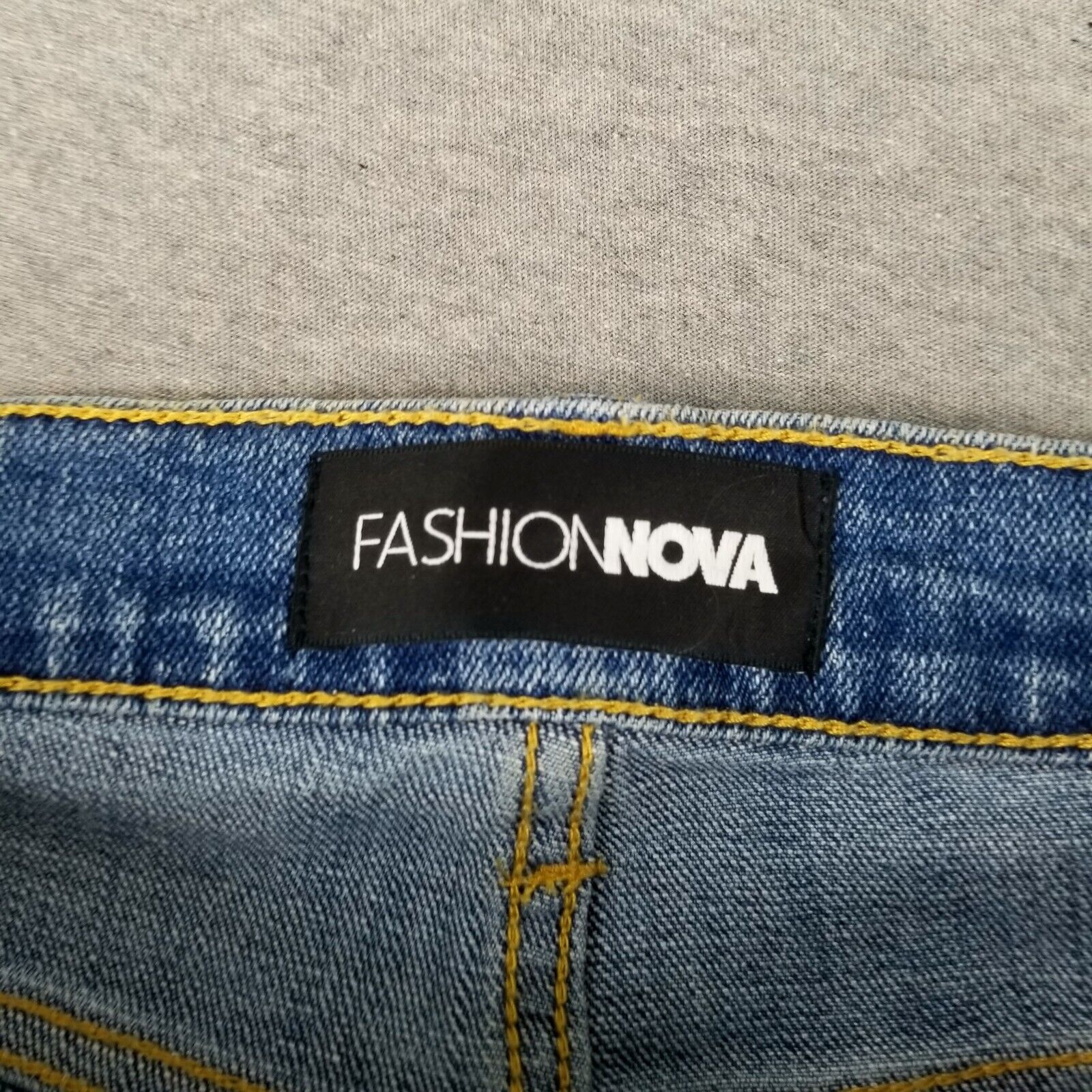 Fashion Nova Size 11 Modern Baggy Jeans Current S… - image 3