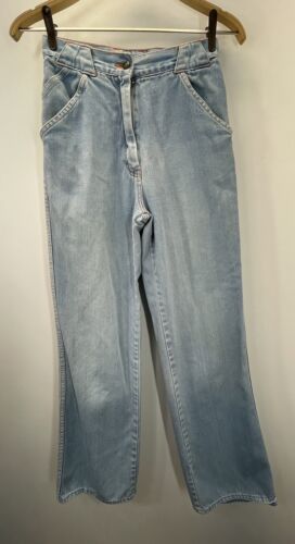 VTG 70s K Mart Denim Jeans Light Weight  SZ 9/10 (