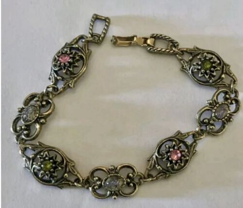 Vintage Sarah Coventry  1974 Contessa Bracelet - image 1