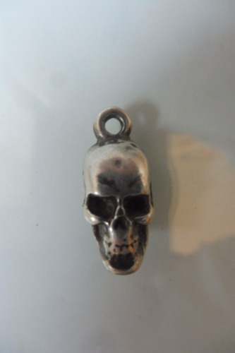 Skull Pendant, Old Silver Pendant, Skull