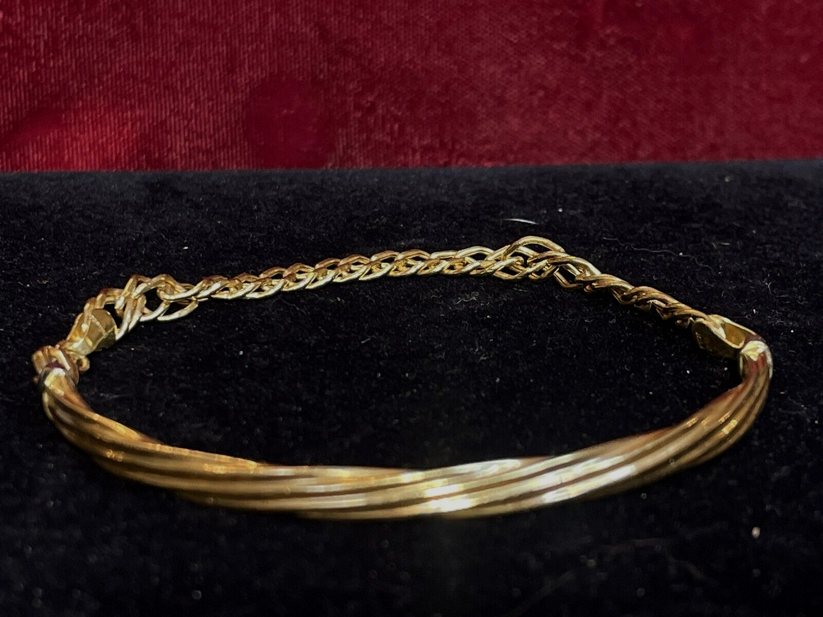 VINTAGE ESTATE 18K GOLD BRACELET DESIGNER SIGNED … - image 12