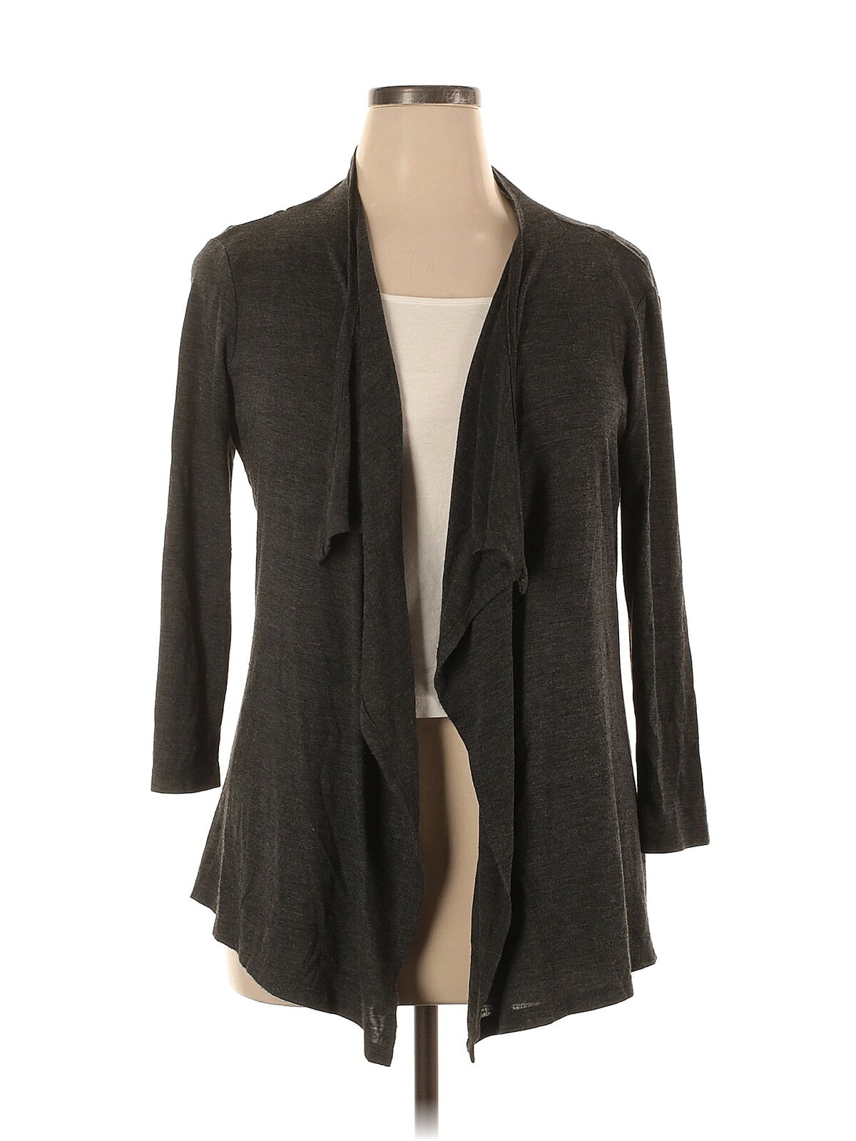 Cupio Women Gray Cardigan XL - image 1