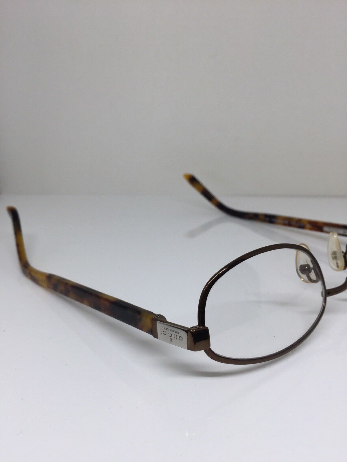 New Vintage Gucci GG 1372 Eyeglasses C. E9X Shiny… - image 12