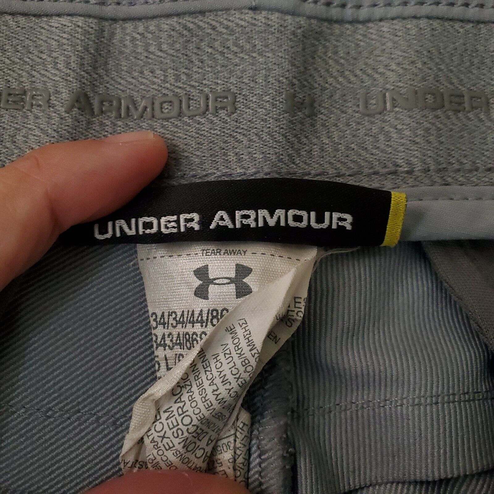 Under Armour Pants Mens 34x34 Gray Matchplay Golf… - image 11