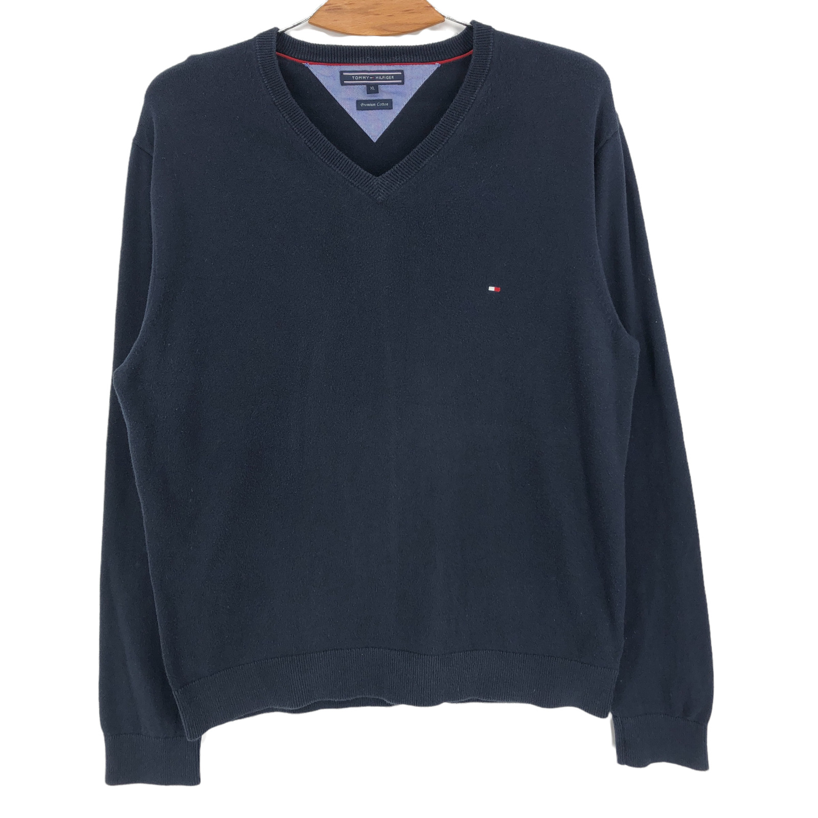 TOMMY HILFIGER Men Premium Cotton Casual Jumper S… - image 1