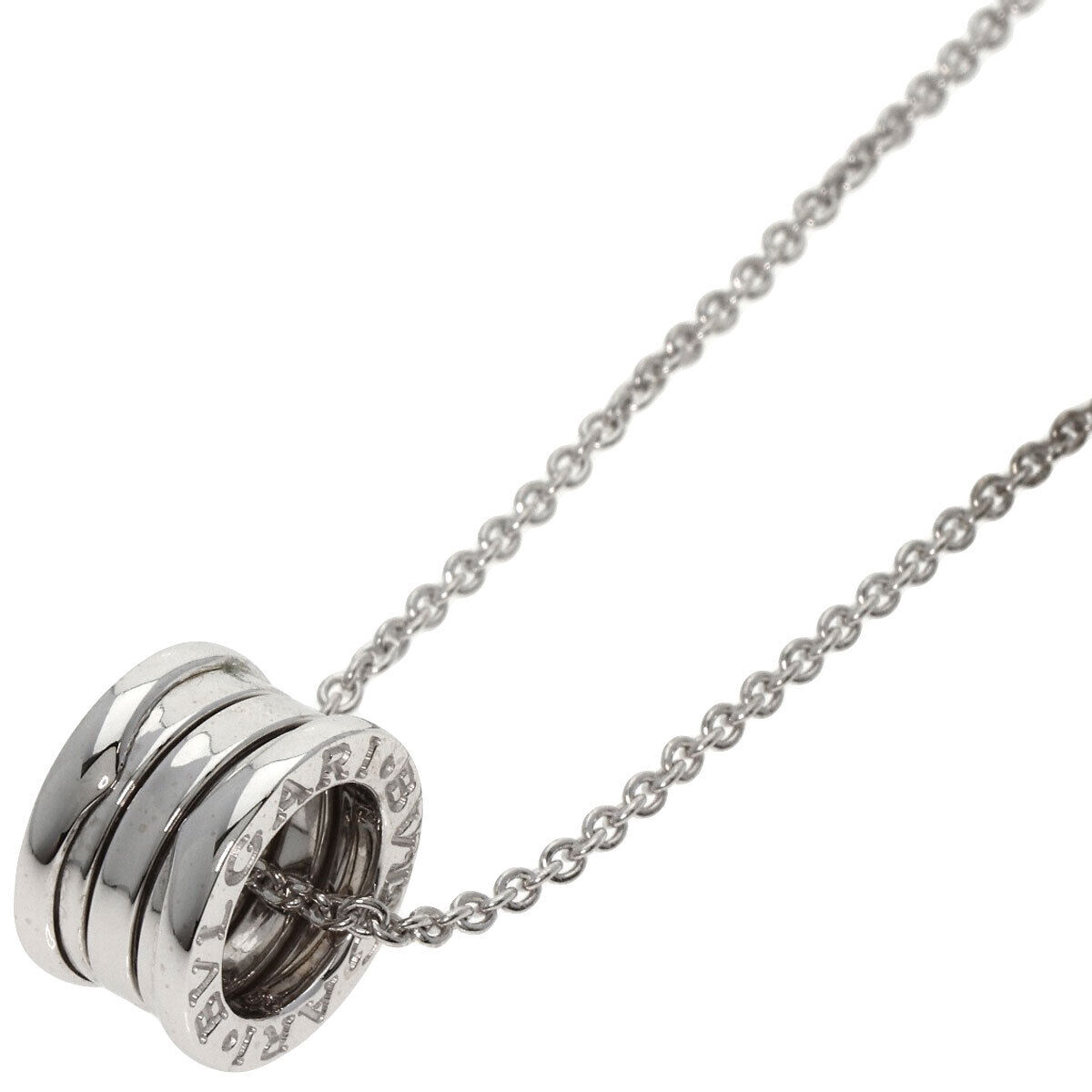 BVLGARI B-Zero1 Necklace K18 White Gold Women'S U… - image 7