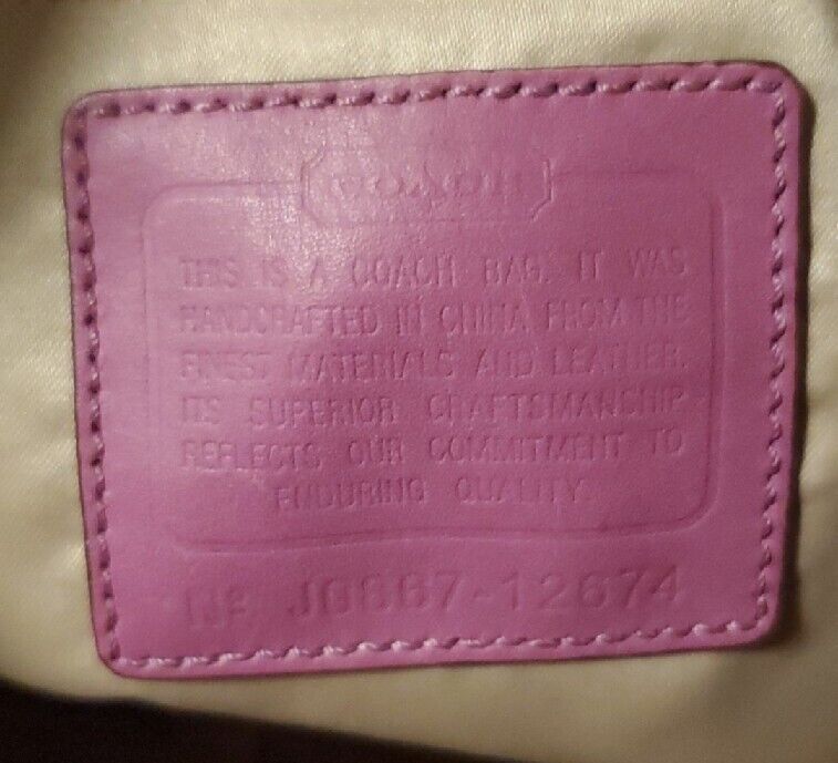 Vintage Coach Barbie pink handbag - image 3