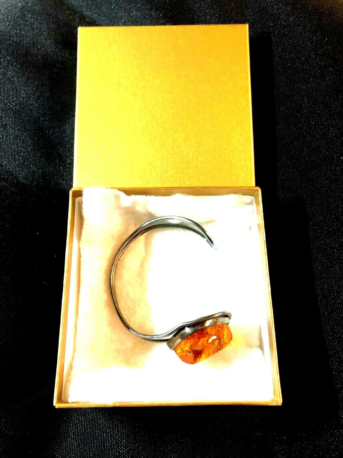 Vintage Genuine Amber Bracelet from Baltic Imports - image 3