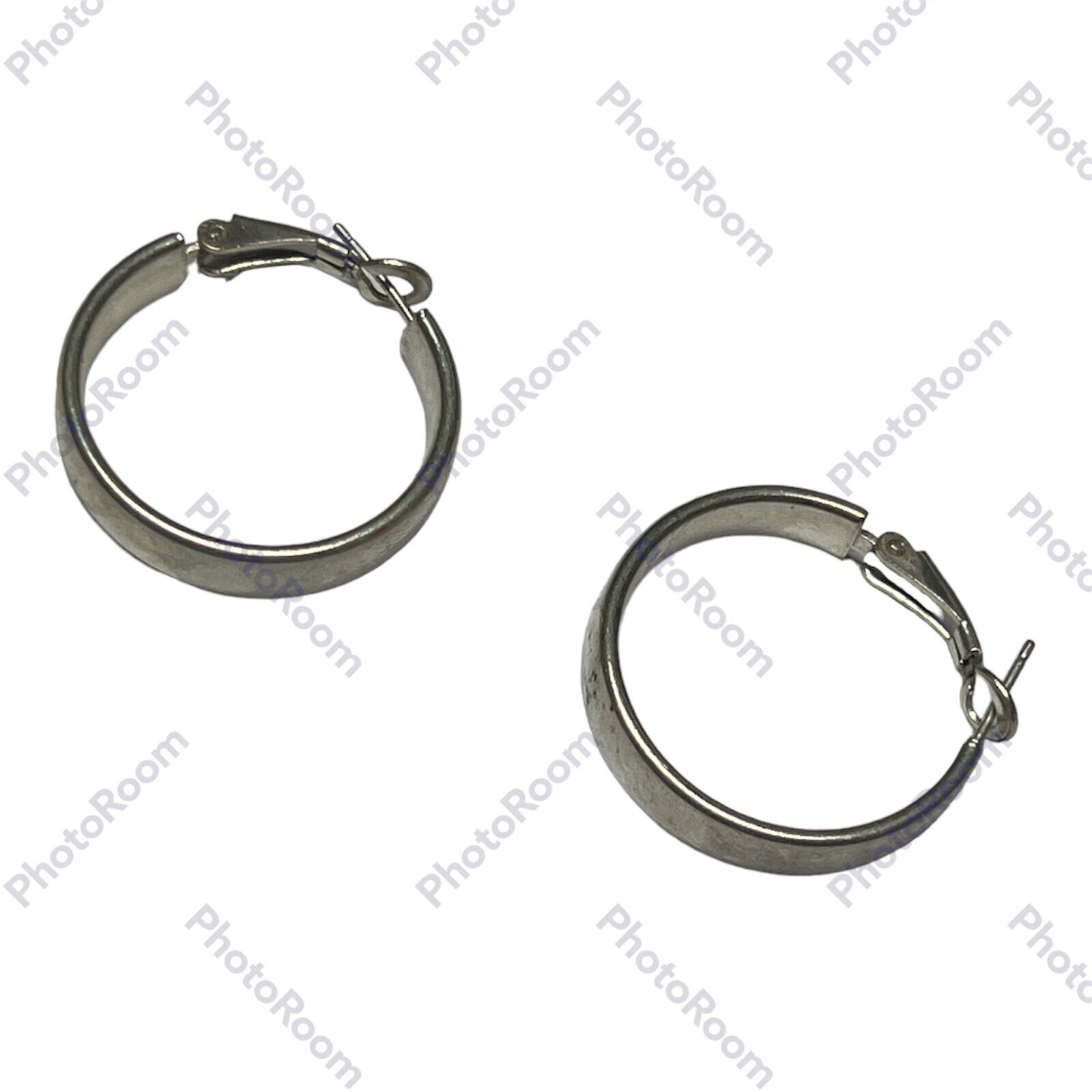 JCM Sterling Silver 925 Hoop Earrings - image 1