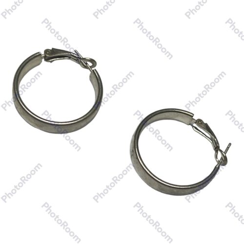 JCM Sterling Silver 925 Hoop Earrings - image 1