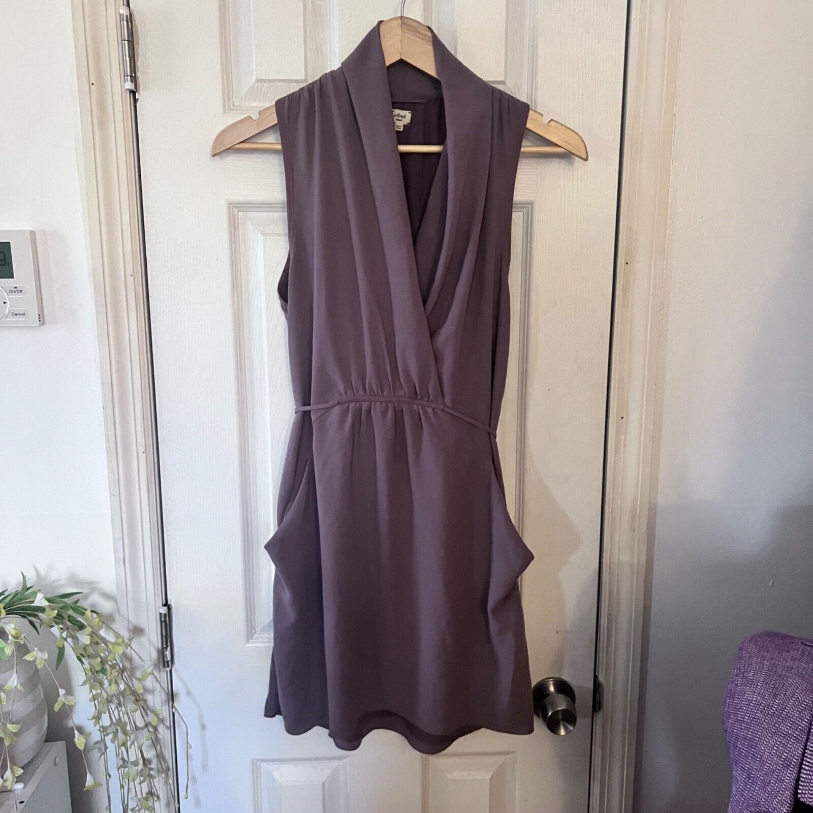 Wilfred Aritzia Plum Sabine Dress S - image 4