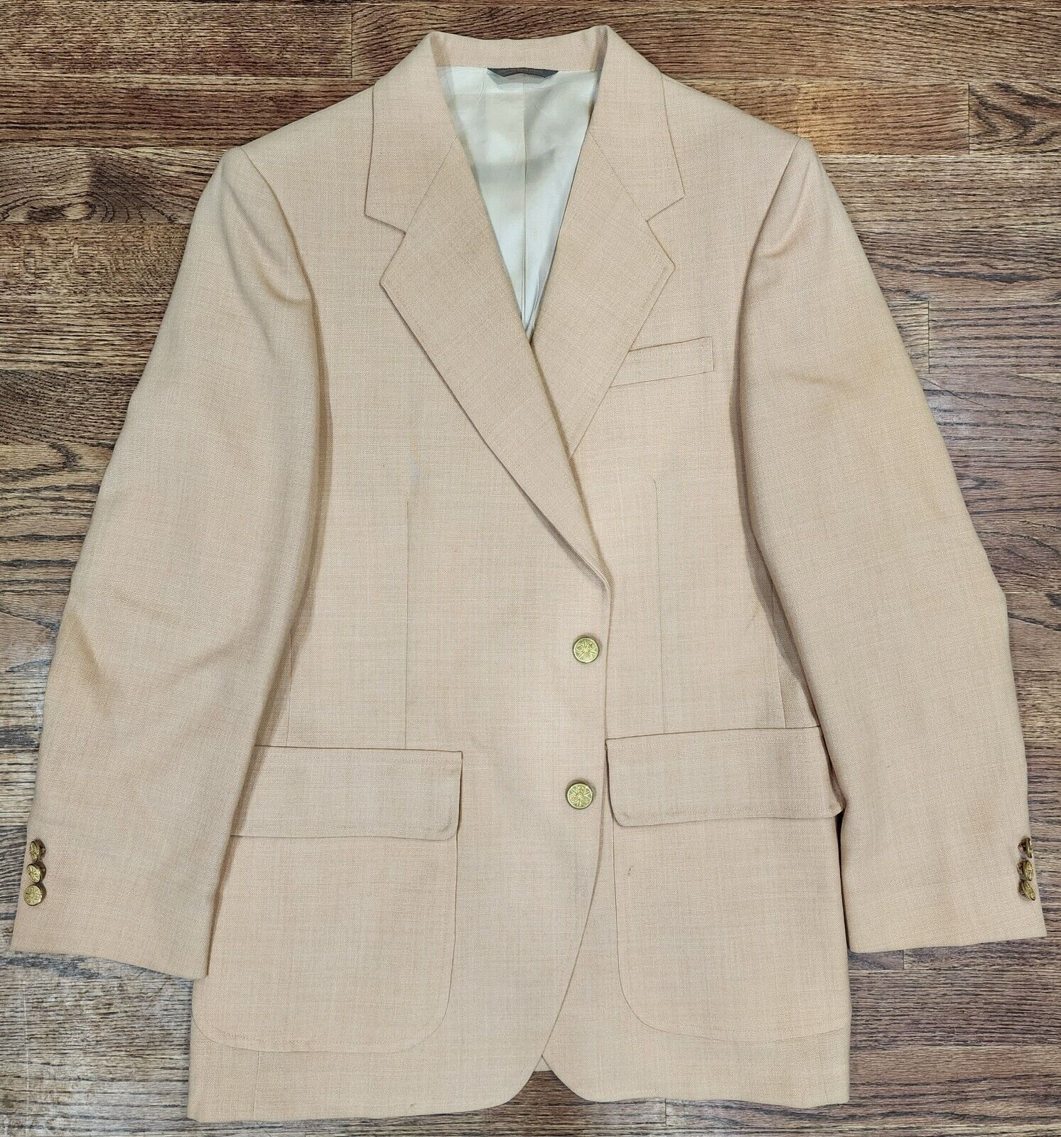 Vintage Kuppenheimer Sport Coat (40R) Summer Peac… - image 1