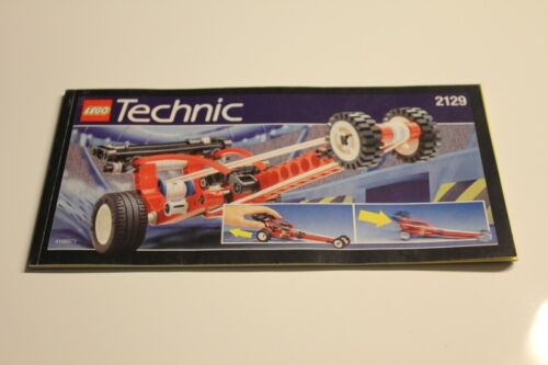 Lego Technic 2129 Blast-Off Dragster nur Aufbauanleitung only ...