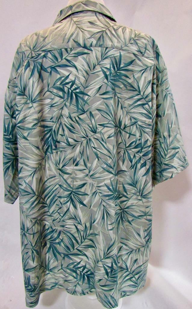 "TOMMY BAHAMA" HAWAIIAN 100% SILK LARGE MEN'S BUT… - image 3