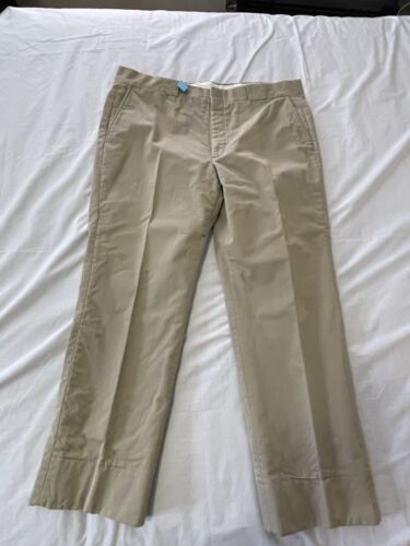 Brooks Brothers Men’s Lined Khaki Pants-40-Tan-Wor