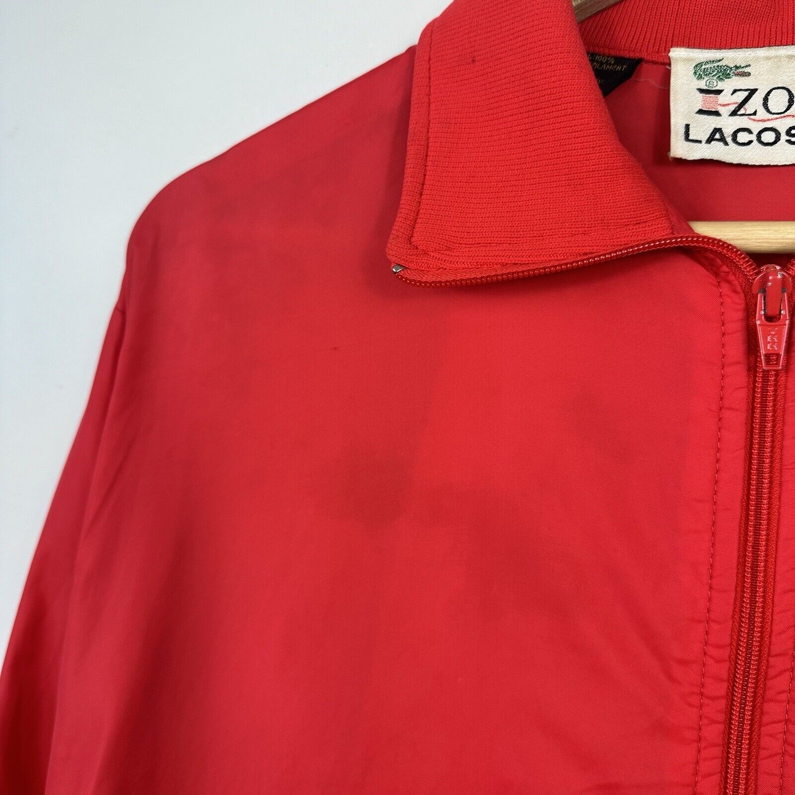 Vintage Lacoste Bomber Jacket Harrington, Rain Ny… - image 5