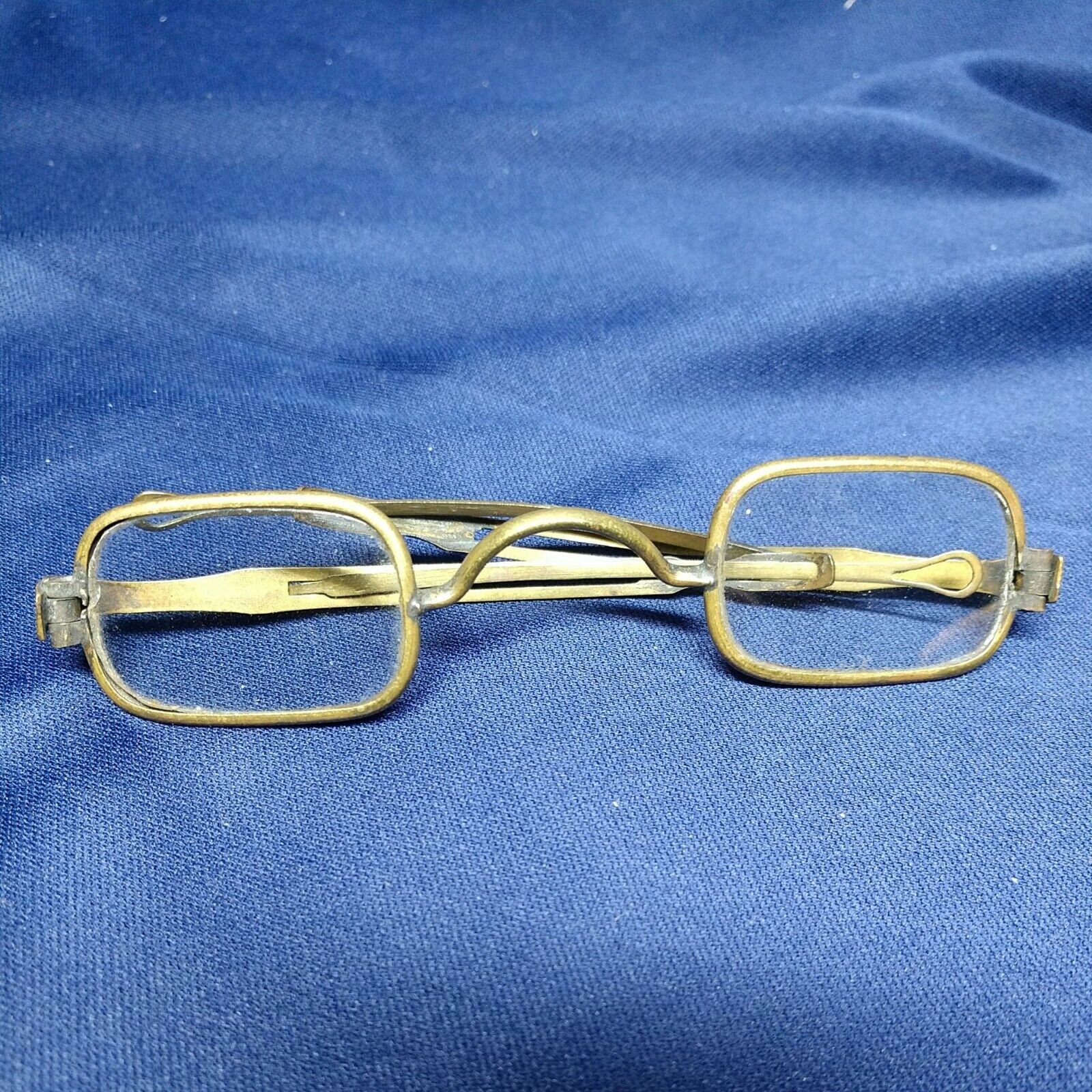 Antique Vintage Asjustable Steampunk Spectacles E… - image 6