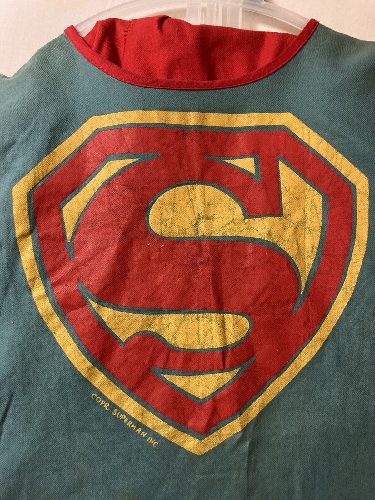 1940s Vtg SUPERMAN-TIM HALLOWEEN COSTUME! ULTRA R… - image 4