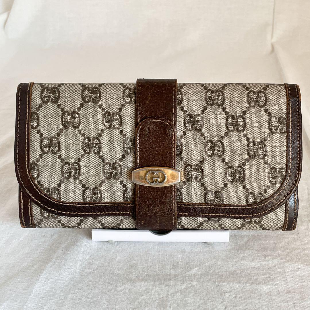 Authentic Gucci Wallet Color Brown 10.5cm x 20cm … - image 14