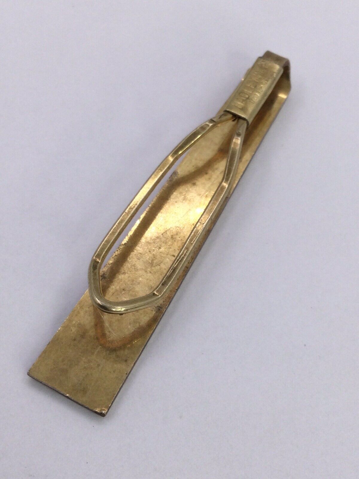 VTG - FANCY GOLD FILLED TIE CLIP (I1301) - image 5