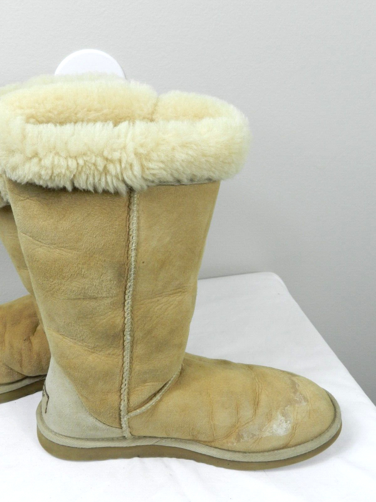 UGG Australia Boots Womens 9 Beige Knee High Pull… - image 6