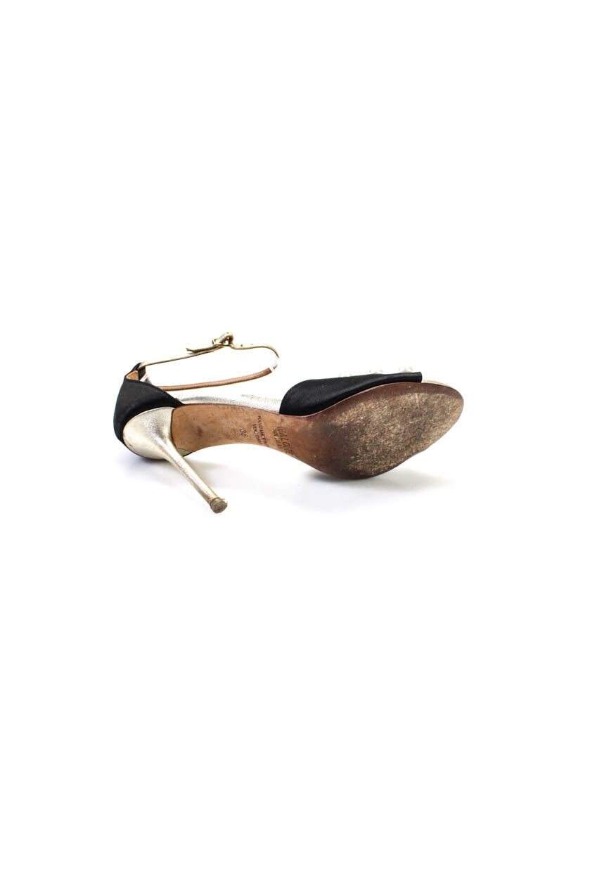 Malone Souliers Womens Stiletto Faux Pearl Satin … - image 4