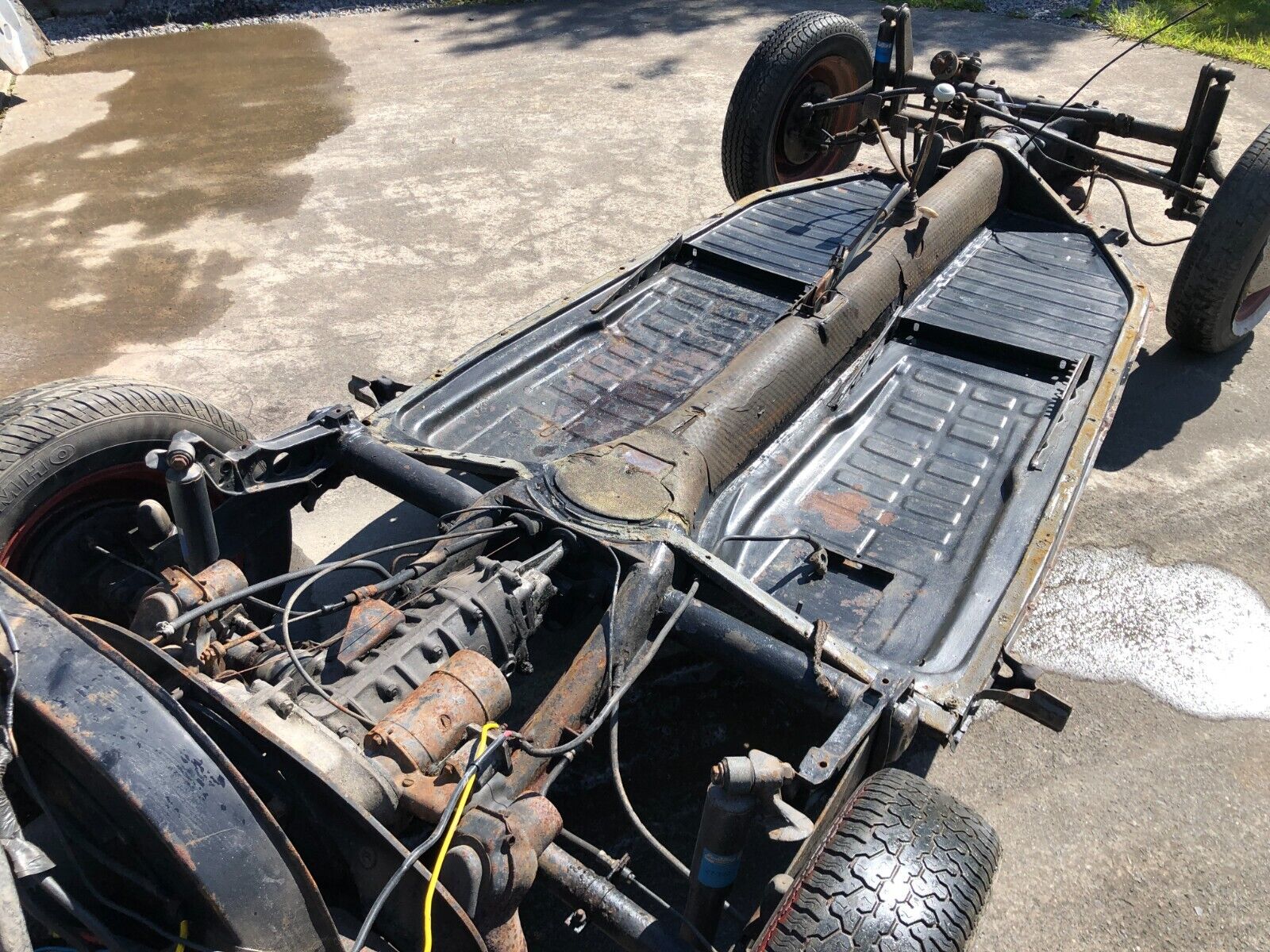 1959 /60 VW Beetle rolling chassis / floorpan. Ideal kit car base 4 ...