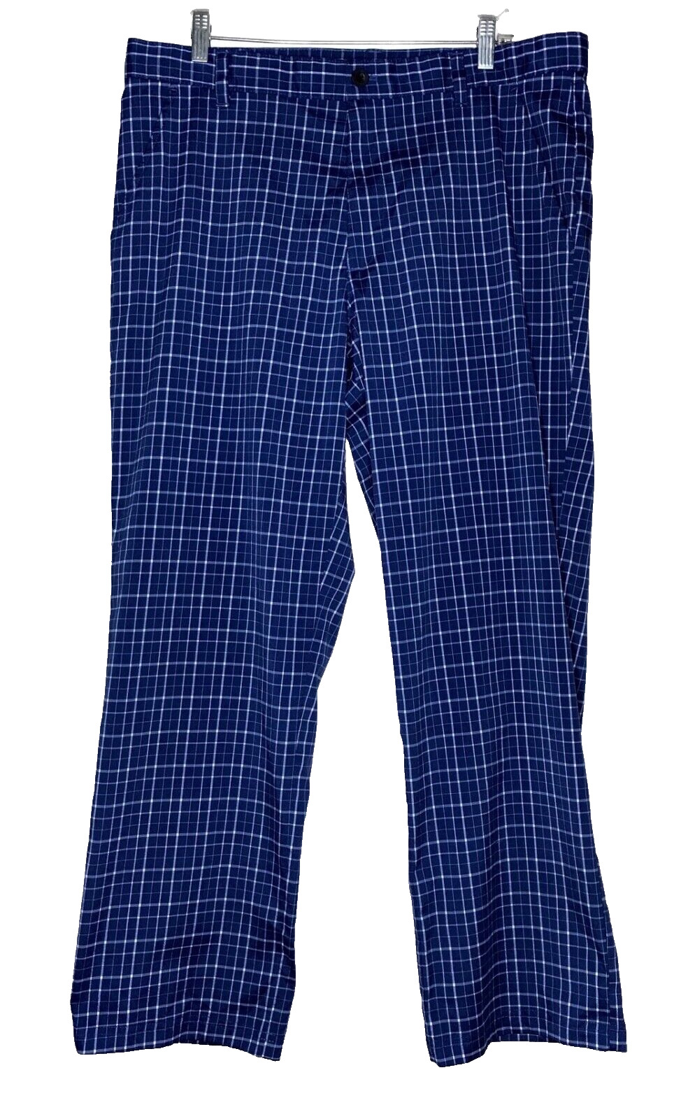 Izod Golf Mens Plaid Pants Stretch Performance Bl… - image 1