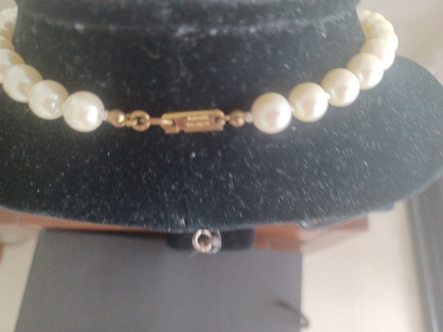 Vtg. Miriam Haskell Double-Strand Faux Pearl Neck… - image 8