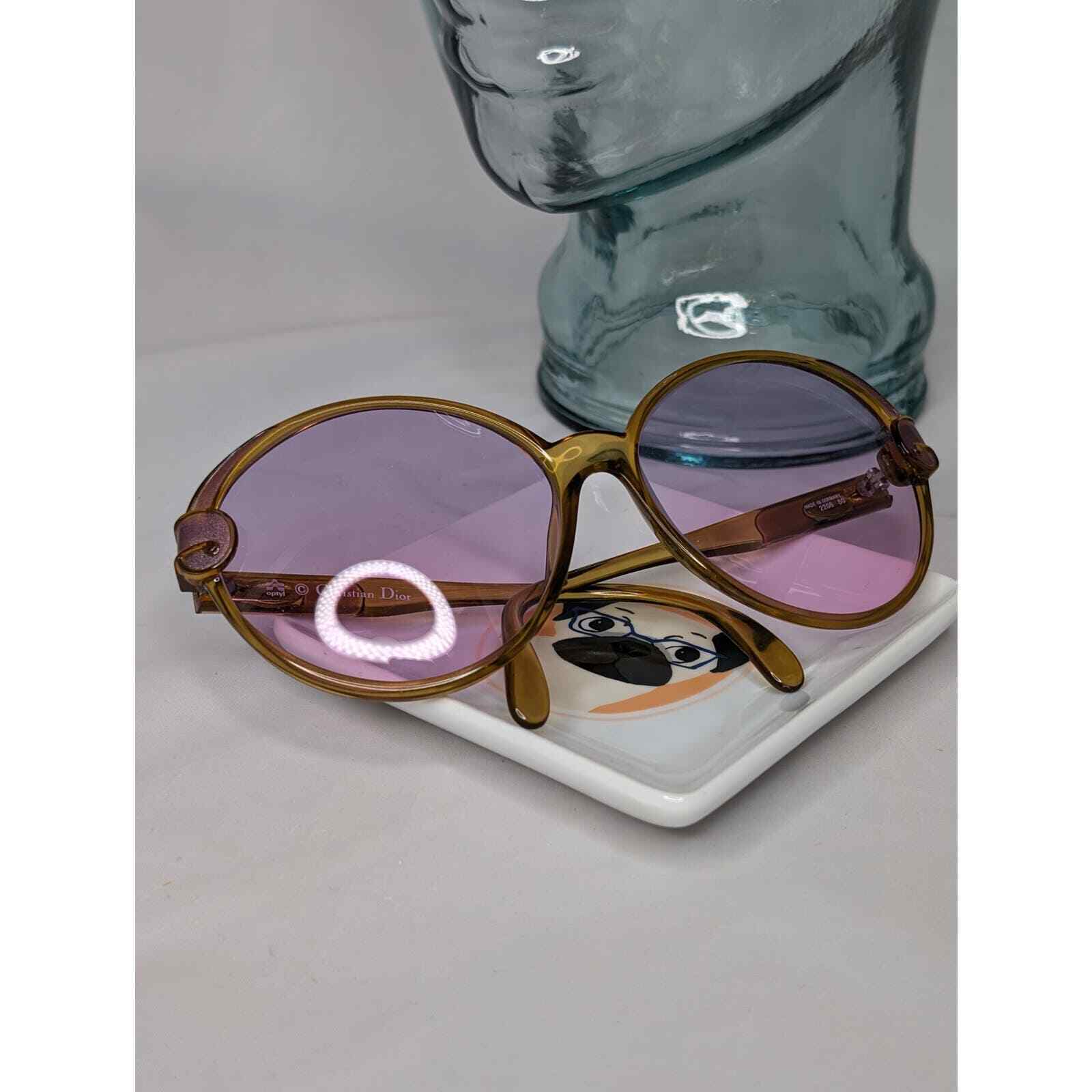 Auth. Vintage Dior statement sunglasses - image 1