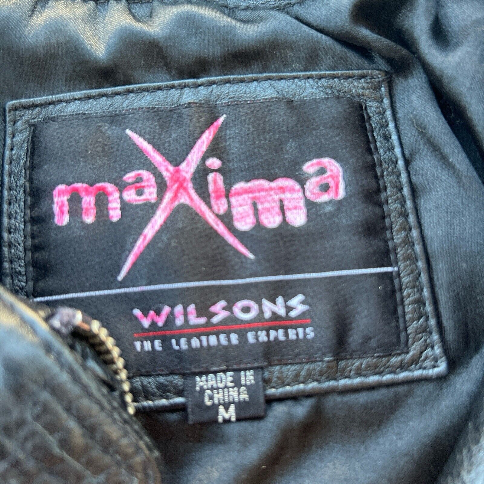 Vintage 90s Bikers Wilsons Black Leather Jacket - image 4