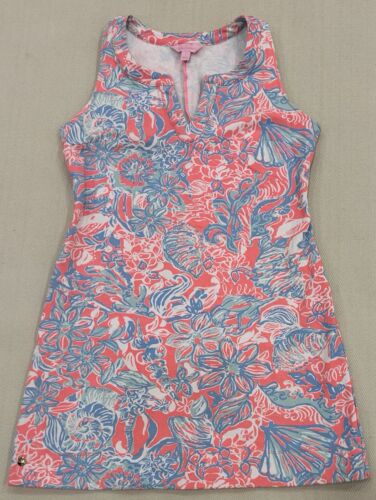 Lilly Pulitzer Shift Sun Dress Summer Siren Pink … - image 1