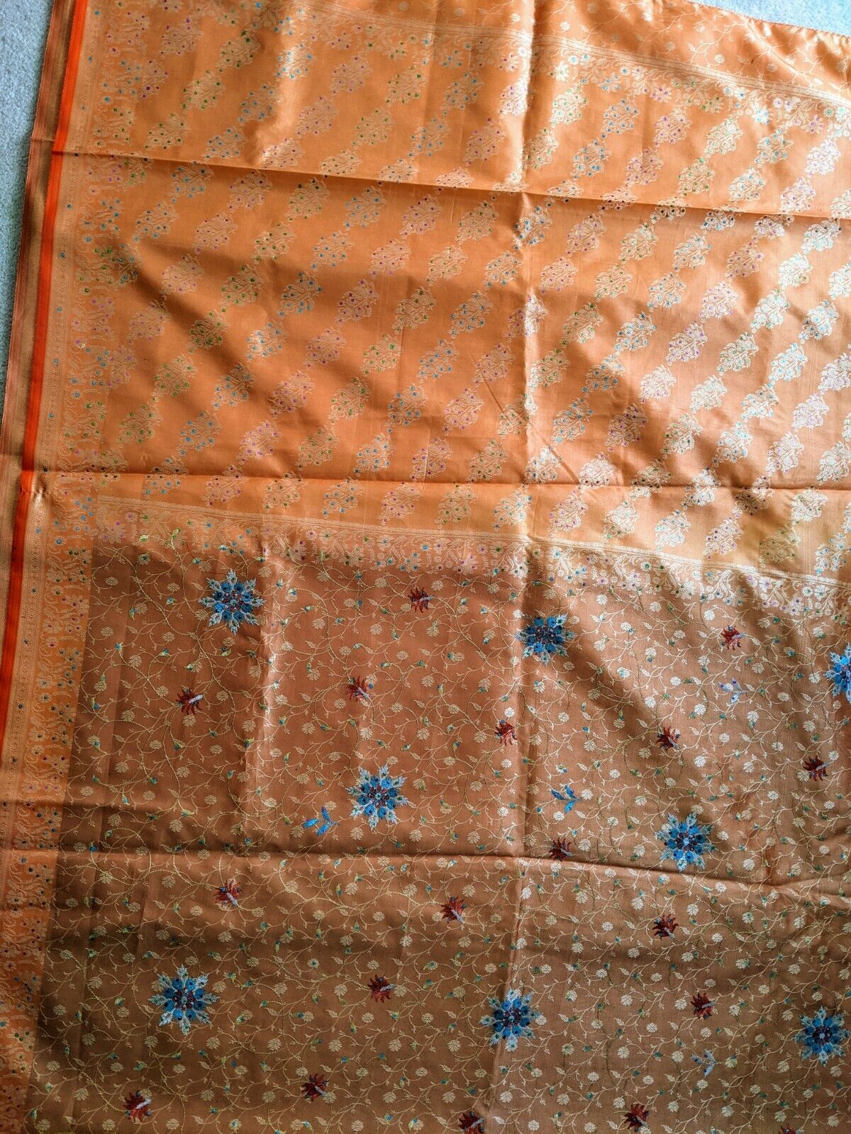 Indian saree with stitched blouse -size 36-40 - image 3