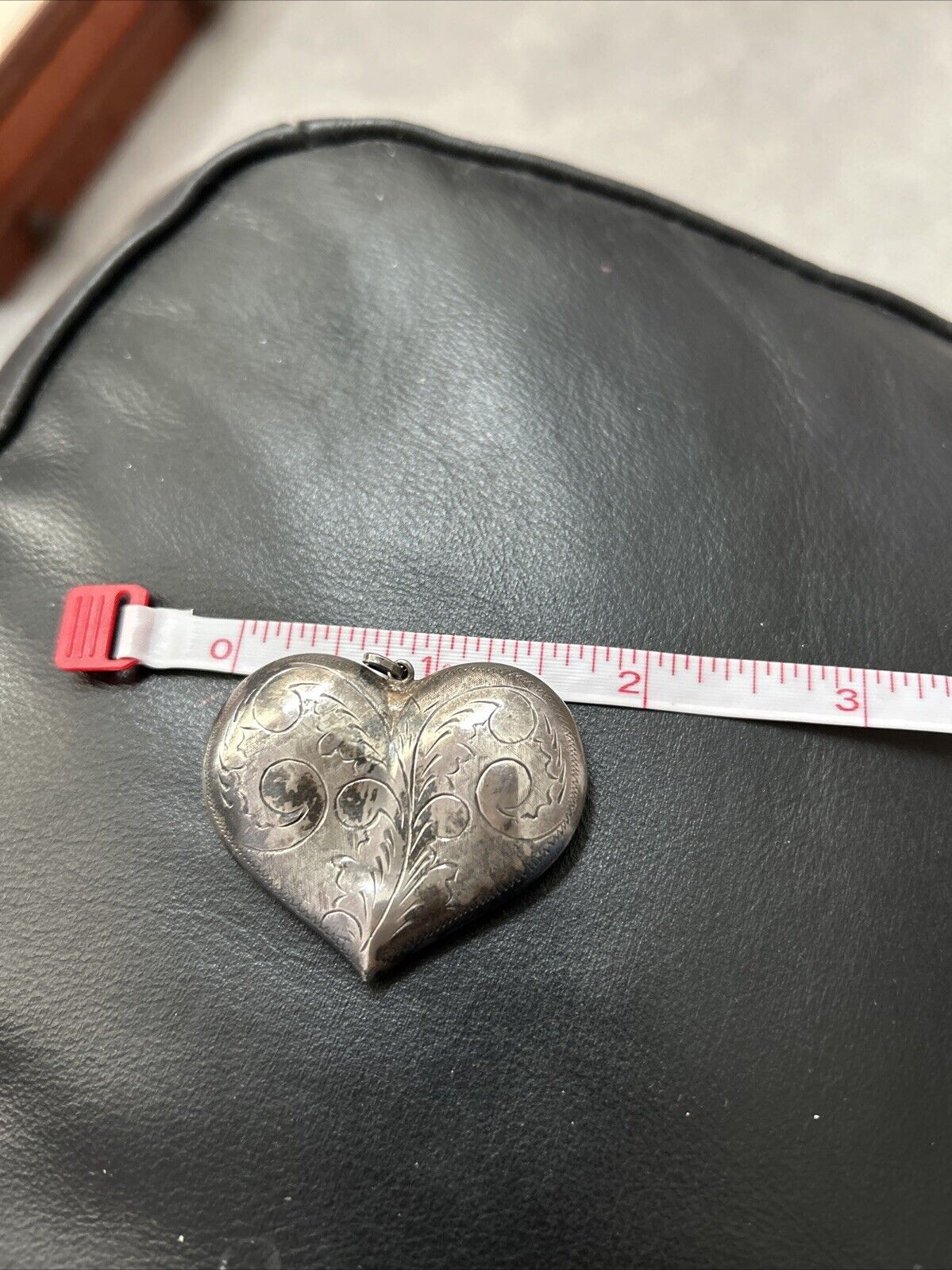 925 sterling silver heart pendant - image 3