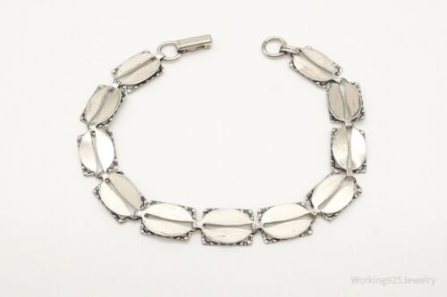 Antique Art Deco Sterling Silver Bracelet - image 1