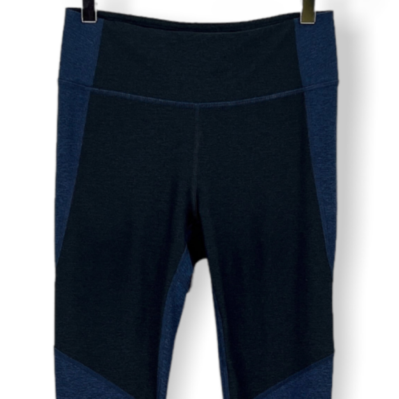 Outdoor Voices Two Tone Navy Blue Warmup Crop Leg… - image 4