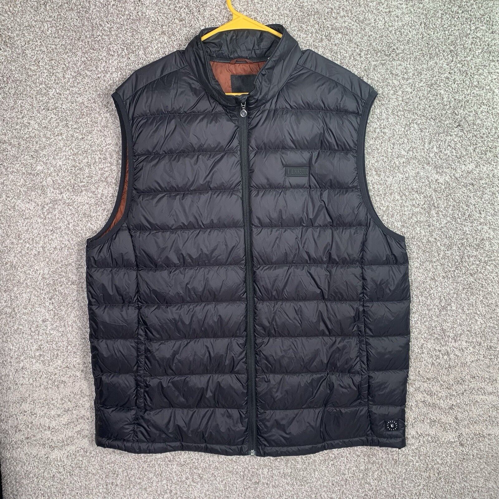 Linksoul Down Puffer Vest Mens Black 2XL Kirkwall… - image 1