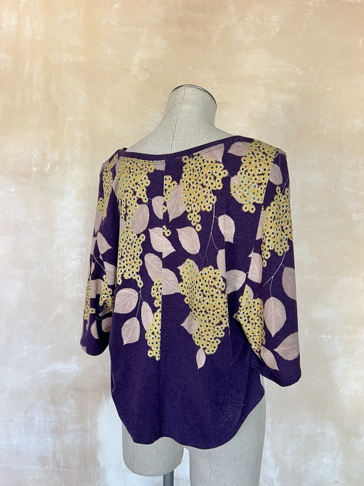 Anthropologie Harmony Purple Floral Kimono Lightw… - image 8