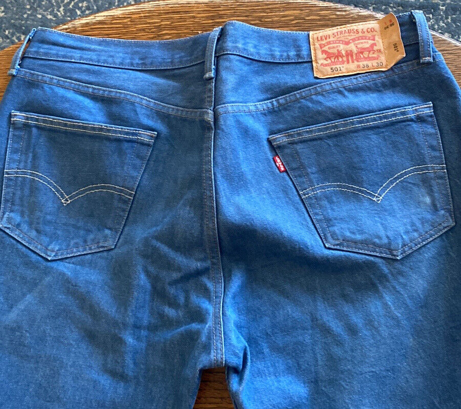 Vintage Levi’s 501 XX Men’s Straight Leg Jeans Bu… - image 3