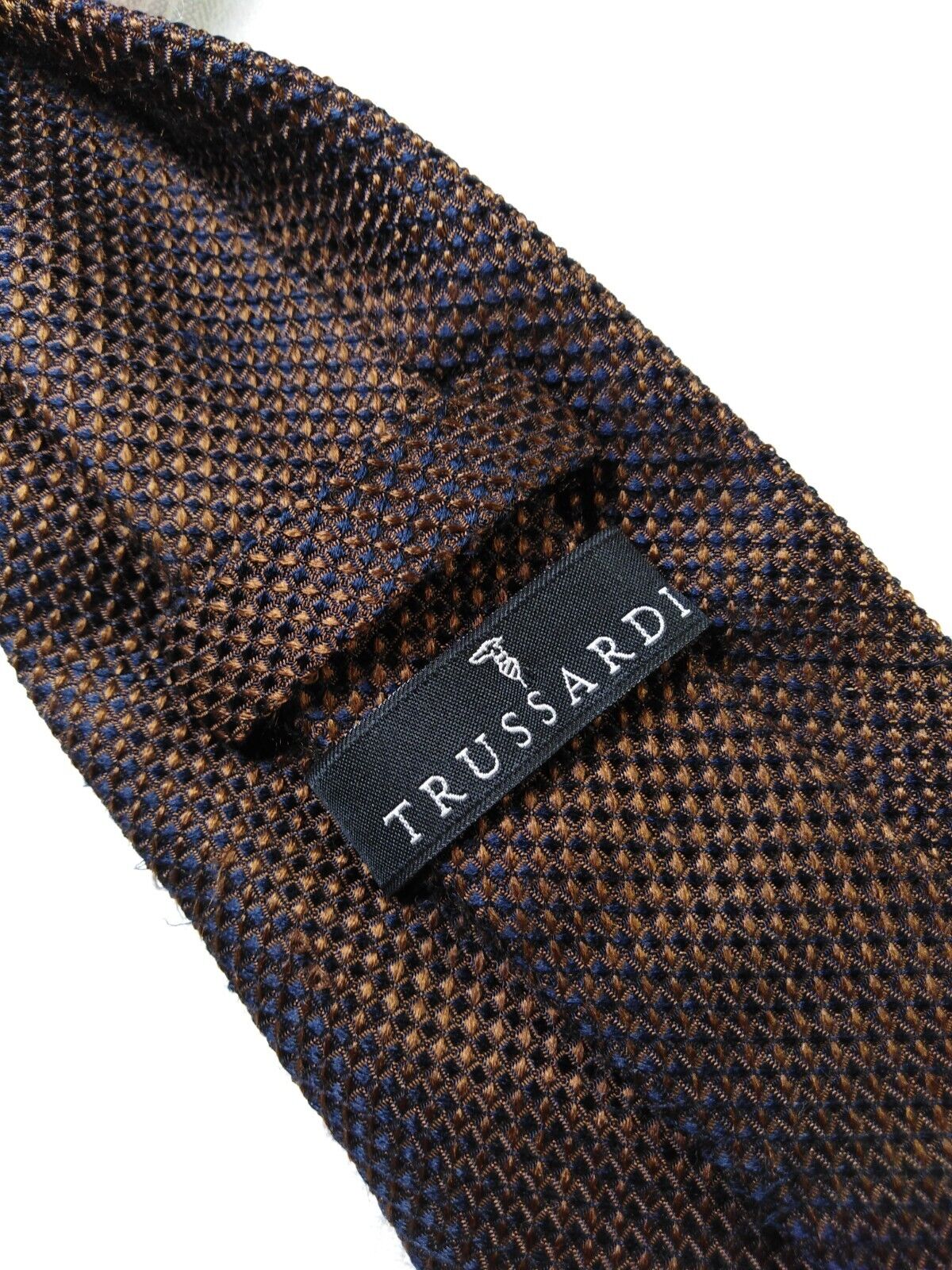 Trussardi 100% Silk Tie Cravatta Necktie Vintage … - image 5