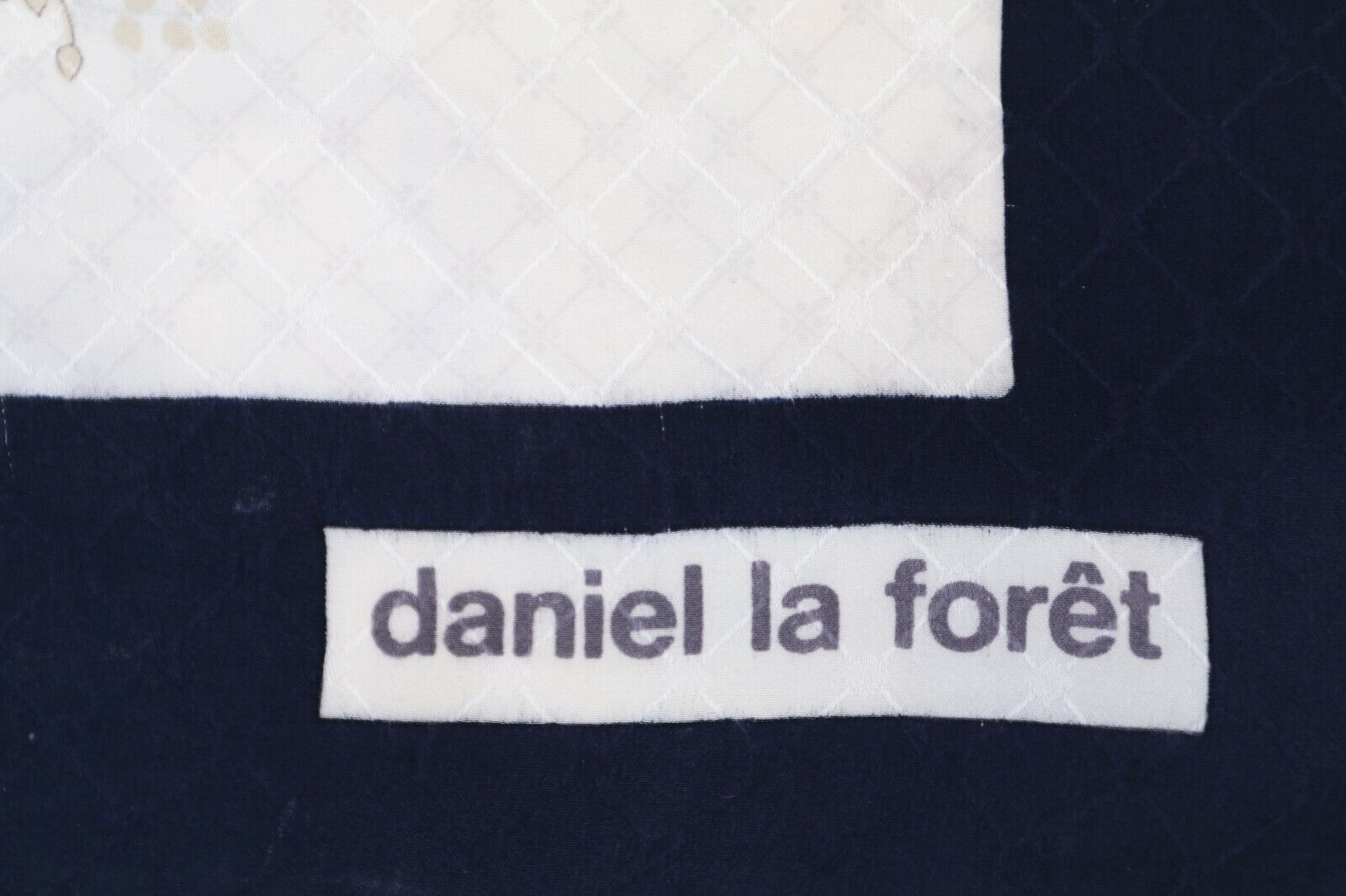 Authentic "Daniel La Foret" Scarf / "Daniel La Fo… - image 2