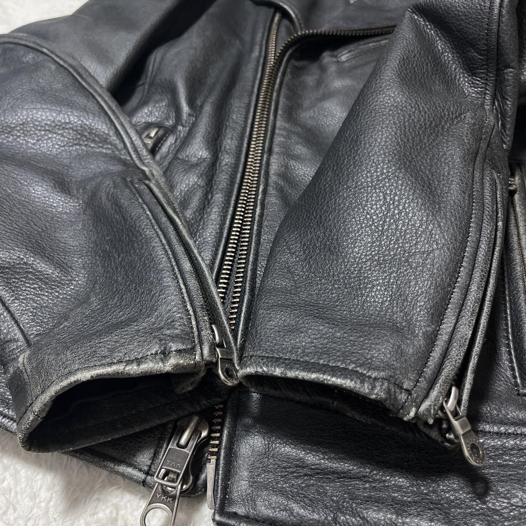 Harley Davidson Leather Jacket Riders S Genuine - image 14