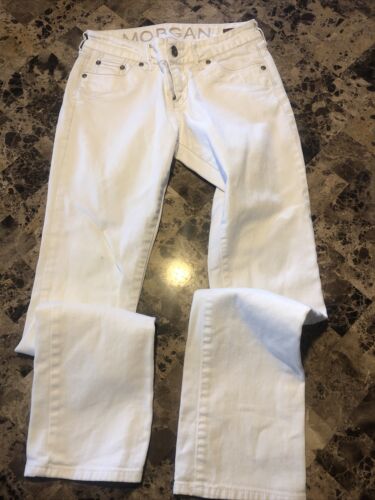 dELiA's Jeans Morgan Fit Womens 28X30 White Denim 